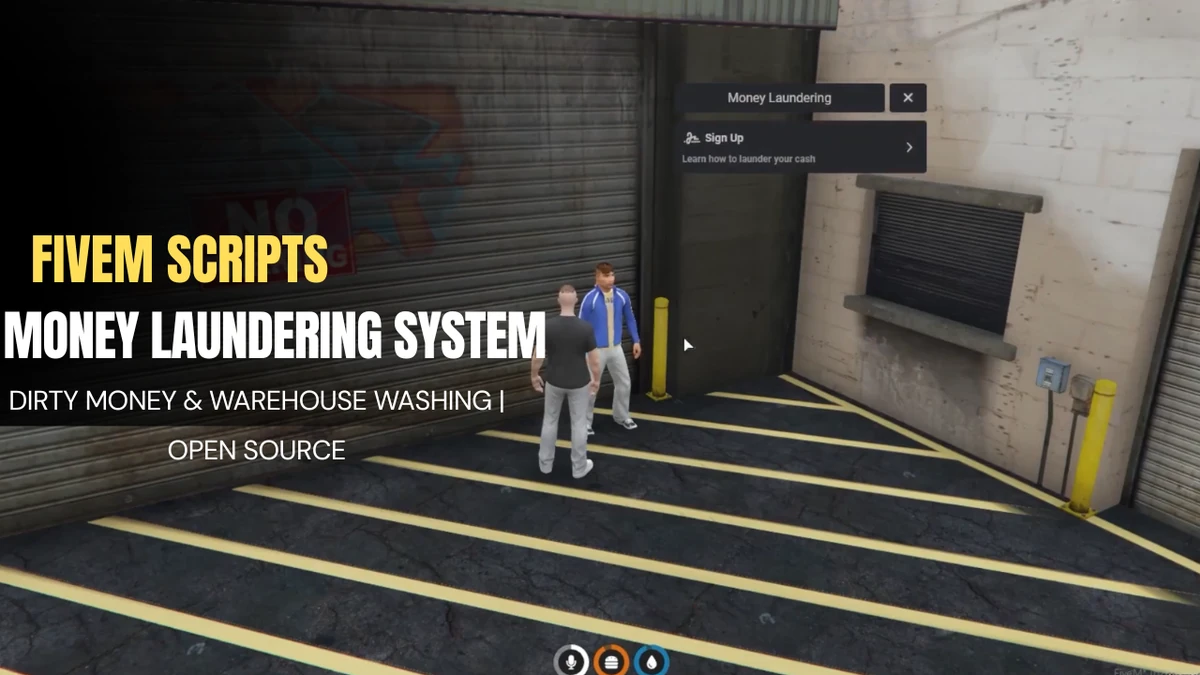 Money Laundering System FiveM | Dirty Money & Warehouse Washing | Open Source